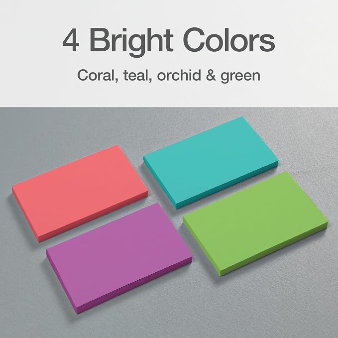 Oxford Blank Index Cards, Blank Note Cards, Flashcards - Image 7