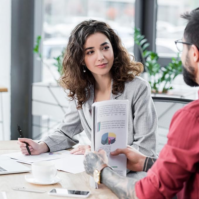 FIOVER Gel Pens, 6pcs 0.5mm Fine Point Black Ink, Smooth Writing Pens for Journaling, Nurse Aesthetic Cute Office School Supplies, Gifts for Women and Men(6Pcs Black White Grey-Black Ink)-DeskLoop Office