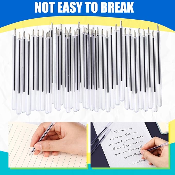 120 Pcs Safety Pens 3.8 Inches Flexible Non-lethal Writing Pens for Mental Health Hospitals and Prisons-DeskLoop Office