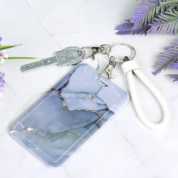 ID Card Badge Holder Key Chain - Image 7