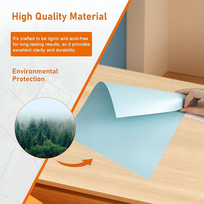 28 Sheets Light Blue Shimmer Cardstock 8.5 x 11 Certificate Paper, 92lb Premium Glossy Invitation Paper Card Stock for Wedding, Crafting, DIY Making Cards, Business Cards, Graduations-DeskLoop Office