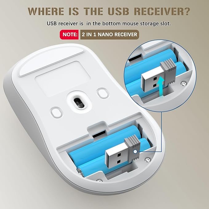 Ergonomic Wireless Keyboard and Mouse with Wrist Rest,Phone Holder - 2.4GHz Full-Sized Low-Profile Quiet Gold Wireless Mouse and Keyboard Combo for Computer, Laptop, PC, Mac-Gold-DeskLoop Office