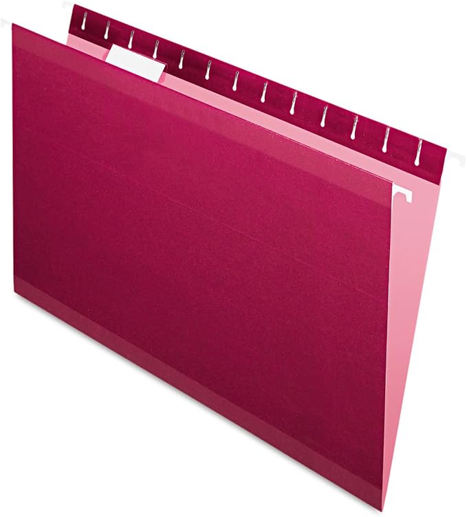 Pendaflex Esselte PFX415315BUR Pendaflex Reinforced Hanging Folders, Legal Size by TOPSProducts