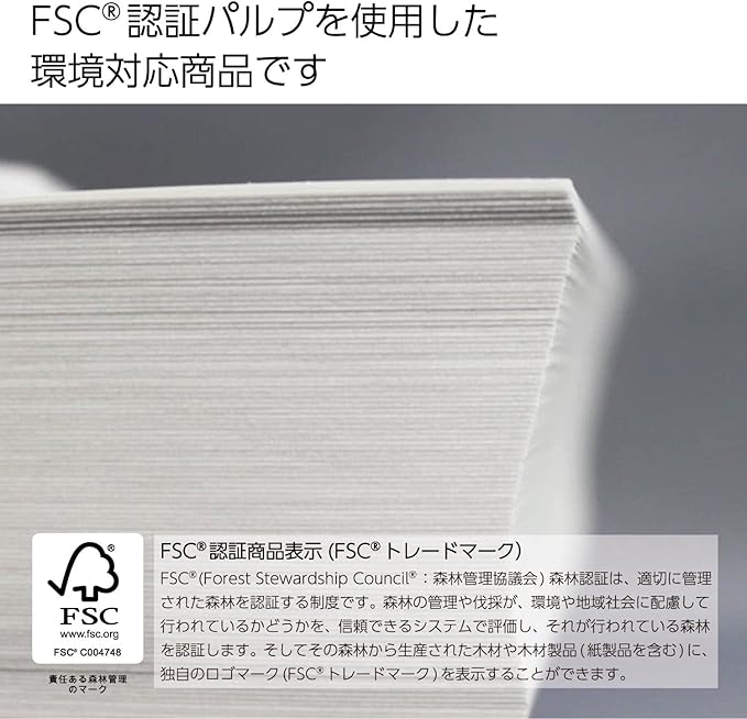 Kokuyo B4 (9.8 × 13.9 inches) KB Paper, 500 Sheets, 64gsm, 80 Bright - Perfect for Legal documents, Technical Manuals and Research Papers- FSC Certified, Japan Import (KB-L31TN)-DeskLoop Office