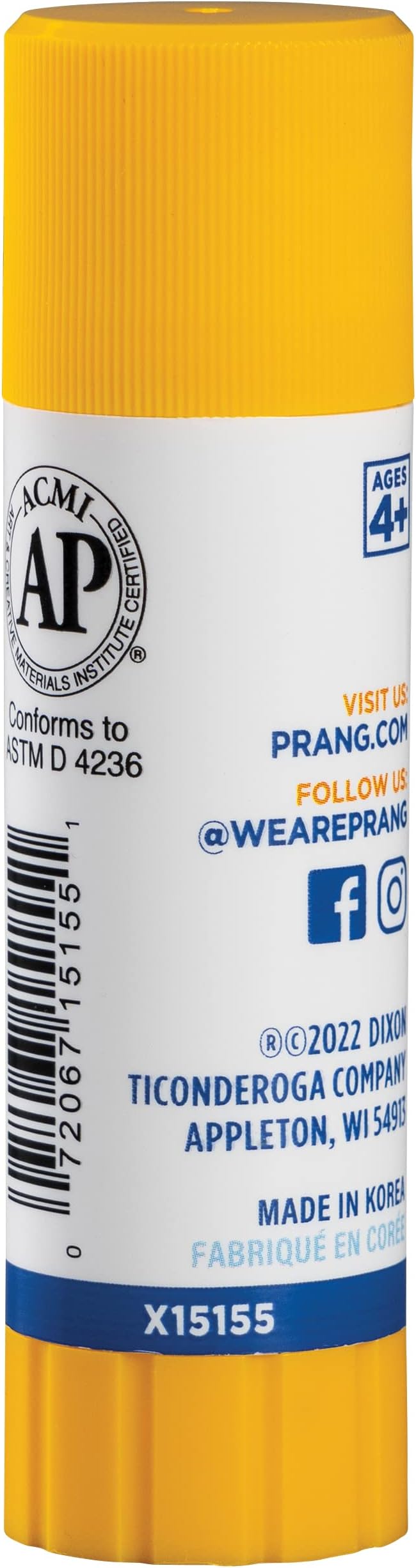 Prang Washable Glue Stick, Clear.74 Oz, 1 Count-DeskLoop Office