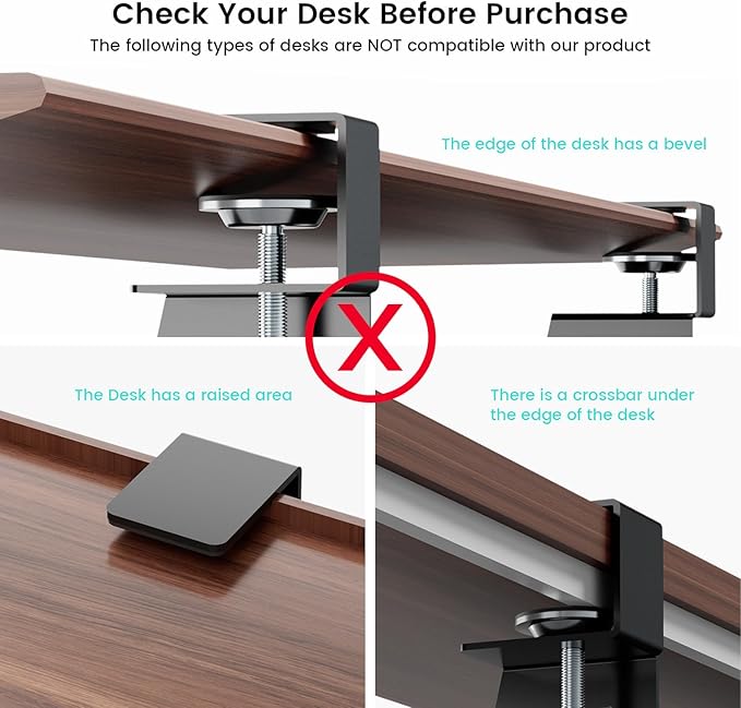 Large Keyboard Tray Under Desk Slide Out with Extra Sturdy C Clamp Mount System,26'' (30'' including Clamps) x11 Slide-Out Keyboard Drawer Under Desk for Typing,Keyboard Mouse Tray,Black-DeskLoop Office