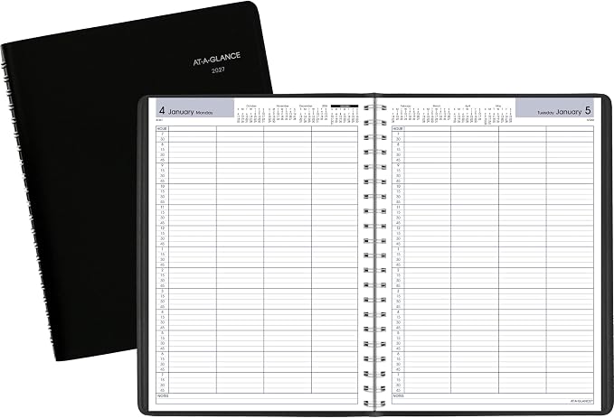 AT-A-GLANCE 2027 Appointment Book Planner, Daily Group Planner, Four Person - Image 8