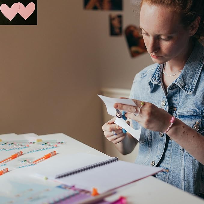 200 Sheets 20 Colors Colored Paper A4 Printer Paper Copy Stationery Multipurpose Colored Card Stock Printer Origami for Christmas DIY Kids Art Craft-DeskLoop Office