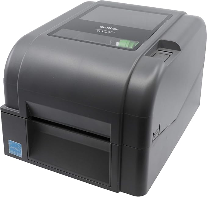 Brother TD-4520TN Desktop Thermal Transfer Printer - Monochrome - Label Print - Ethernet - USB - Serial-DeskLoop Office