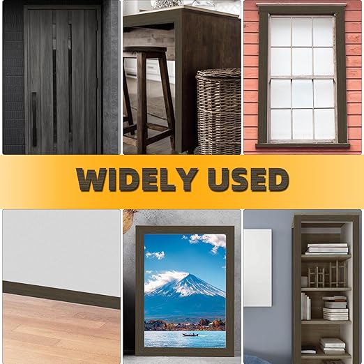 GSCIT Club Wood Grain Repair Tape, 2.4 inch X 25ft Self Adhesive Brown Walnut Grain Repair Patch for Tables, Chairs, Baseboards, Doors, Windows, Floors, Handicraft DIY.-DeskLoop Office