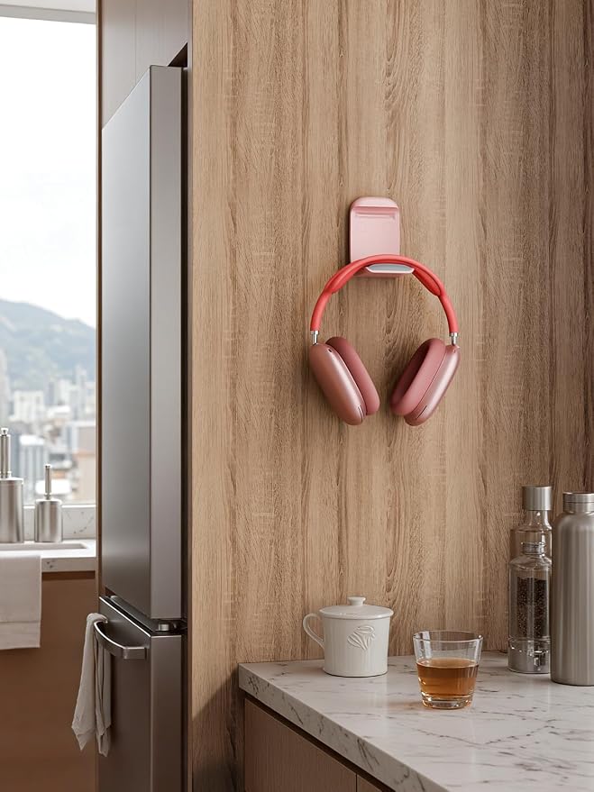MAMUVIMO Headphone Stand, Headset Stand Foldable & Sticky, Headphone Holder - Image 9