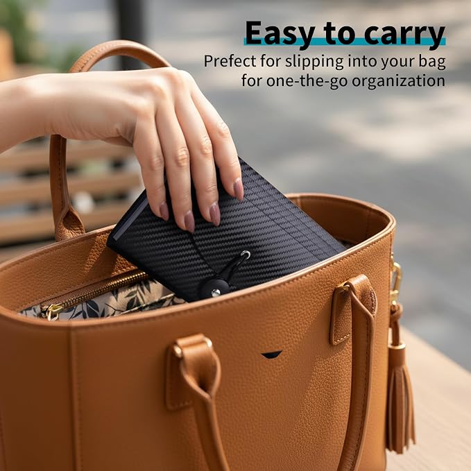 13 Pockets Receipt Coupon Organizer, 7X 4.5 Inches Small Accordion File - Image 7