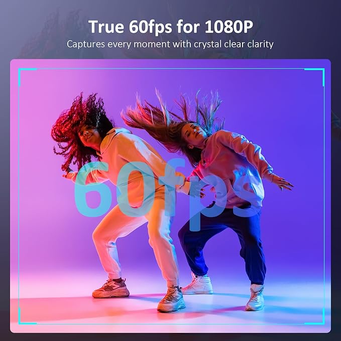 NexiGo N960E Pro 60FPS Webcam with Mic/Headset Jack and Extra USB Port, 1080P Web Camera with Light, Fast AutoFocus, Built-in Privacy Cover, for Zoom Meeting Skype Teams Twitch-DeskLoop Office