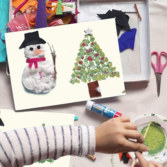 100 Sheets Cream Cardstock 8.5 x 11 Ivory Paper, Goefun Off White Card Stock Printer Paper for Cards Making, Office Printing, Certificate-DeskLoop Office