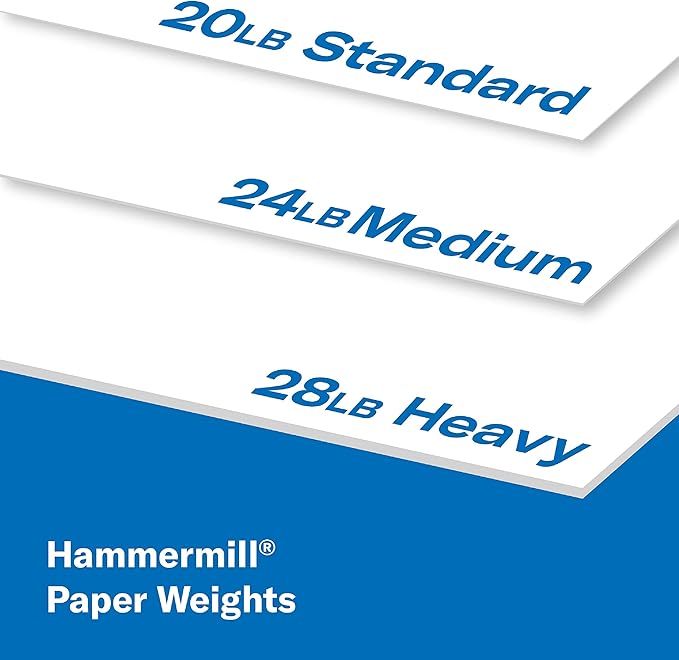 Hammermill Printer Paper, Great White 30% Recycled Paper, 8.5 x 11 - 5 Ream (2,500 Sheets) - 92 Bright, Made in the USA-DeskLoop Office