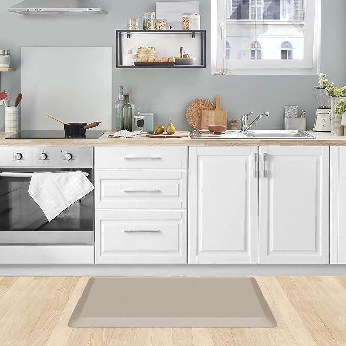 KitchenClouds Kitchen Mat Cushioned Anti Fatigue Kitchen Rug 0.8inch Waterproof - Image 7