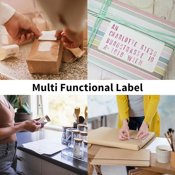 BESTEASY 3-1/3 X 4 Inches Shipping Address Labels, Thermal Sticker Labels, 6 up Self Adhesive Sticker for Laser and Inkjet Printer, 500 Sheets 3000 Labels-DeskLoop Office