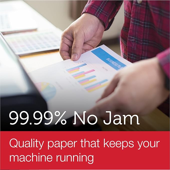 Office Depot Extra Bright Copy Paper, 8 1/2in. x 11in., 20 Lb., 90 Brightness, Case Of 10 Reams-DeskLoop Office