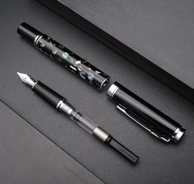 JINHAO 8802 Fountain Pen F Nib (Shell Carving - 2)-DeskLoop Office