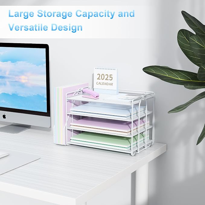 Spacrea Desk Organizers and Accessories, Paper Organizer - Image 7