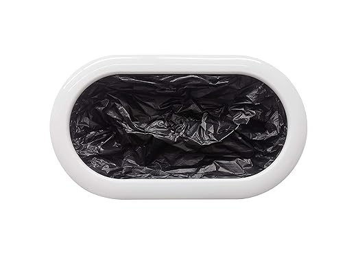 TOWNEW T3 Slim Official Refill Rings for Smart Kitchen Trash Can | Durable Garbage Bags Electric Trash Can - Pack of 6 Refill Rings - Up to 120 Trash Bags (6 Months Supply)-DeskLoop Office