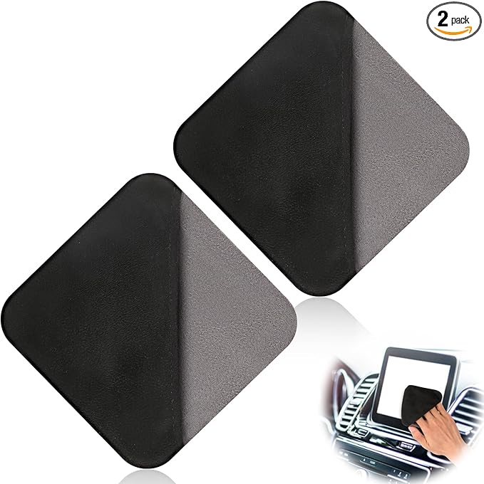 2 PCS Car Screen Cleaner, Car Touch Screen Cleaner, Microfiber Cloth Auto Touchscreen Cleaning Wipes, Car Cleaning Wipes Cleaning Cloth Screen Cleaner Cloth for Vehicle Dashboard Car Display Interior-DeskLoop Office