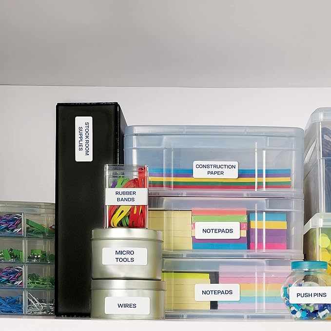 Avery Easy Peel Printable Address Labels with Sure Feed, 1" x 2-5/8" Customizable Stickers, White, 7,500 Blank Mailing Labels, Great for Mailing, Shipping, and More (45160)-DeskLoop Office