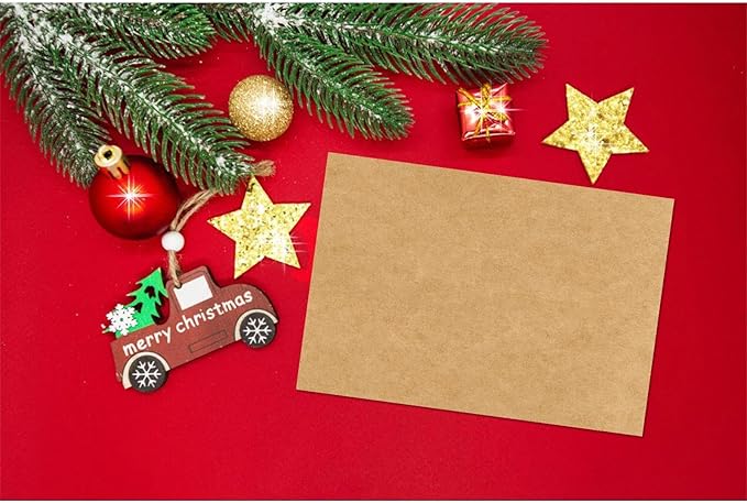 5x7 Blank Kraft Cardstock Paper (Set of 50) Thick Paper - 80lb Flat Cards Stock Printer Paper for Make Your Own DIY Invitations, Note, Greeting, Table Cards - Writing, Stamping, Painting, Drawing-DeskLoop Office