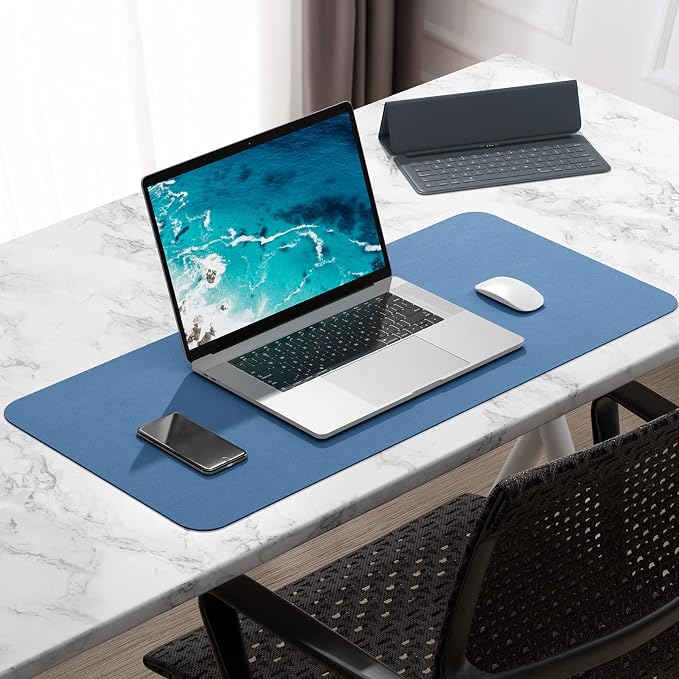 Hsurbtra Desk Pad, XL Extended Mouse Pad, Waterproof Desktop Blotter Protector - Image 7