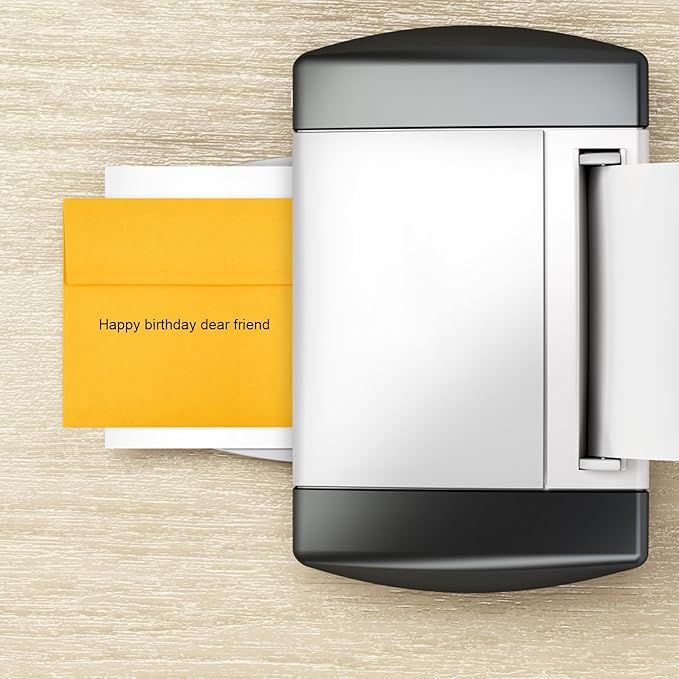 Joyberg 50 Pack Yellow 5x7 Envelopes - Self Seal for Weddings, Photos, Greeting Cards & Mailing-DeskLoop Office