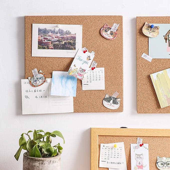 500 Pack Push Pins Tacks, Colored Map Push Pins, Plastic Head, Steel Point, Thumb Tacks for Cork Board, Bulletin Board, Map Pins, Photo Hanging Tacks at Homes, Schools and Offices-DeskLoop Office