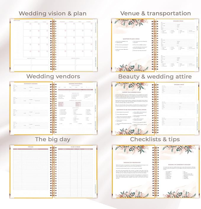 Clever Fox Wedding Planner – Notebook Organizer - Image 7