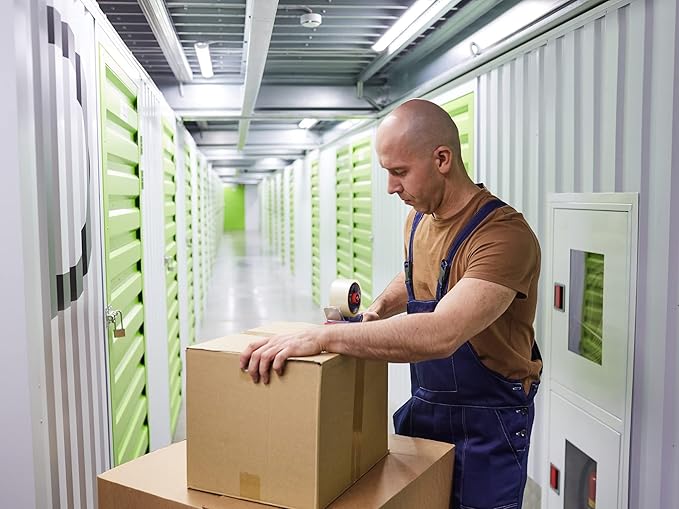 WOD SNC-389 3" Mousetrap Low Noise Carton Sealing Packaging Tape Silent Gun Dispenser with Safety Blade Cover - Ideal for Noise Sensitive Environments: Fits Up to 3 in. Wide (Holds 3 in. Core)-DeskLoop Office