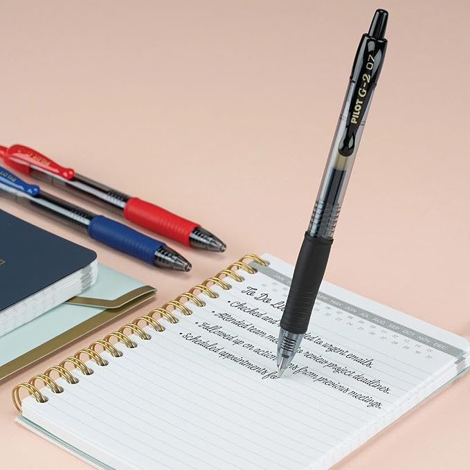 Pilot G2 Premium Gel Pens, Gel Roller Pens, Fine Point 0.7 mm Assorted Colors 8-DeskLoop Office
