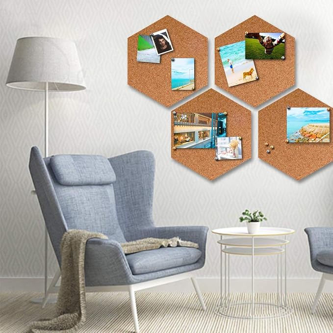 Yalis Push Pins Map Tacks 1/8-Inch Metallic Color Beads Head Marking Pins, 6 Colors, 360-count-DeskLoop Office