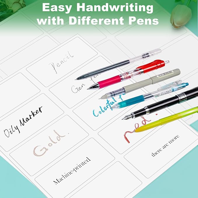 2x4 Shipping Address Labels, 500 Matte Printable Sticker Labels for Mailing Labels, Fragile Stickers, Product Sticker Making, 8.5 x 11 Label Paper for Lase Inkjet Printer, 10 Up Per Sheet, 50 Sheets-DeskLoop Office