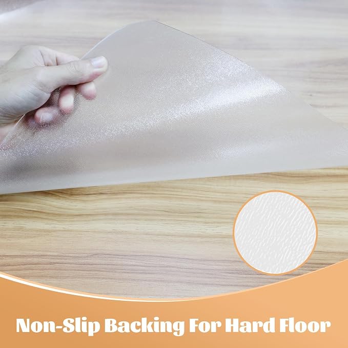 KMAT Office Chair Mat, Easy Glide Hard Wood Tile Floor Mats, Heavy Duty Floor - Image 9