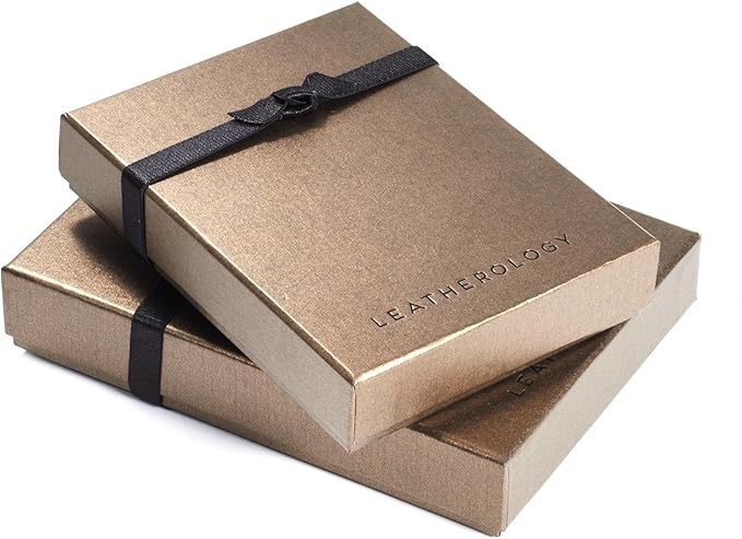 Leatherology Cognac Folder with Pockets & Pen Holder-DeskLoop Office