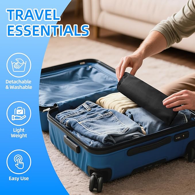 Airplane Foot Hammock for Plane Travel,Foot Sling Swing Rest for Airplane Travel,Plane Foot Hammock and Leg Rest for Long Air Flight,Feet Hammock Footrest and Leg Sling for Long Air Flights.-DeskLoop Office