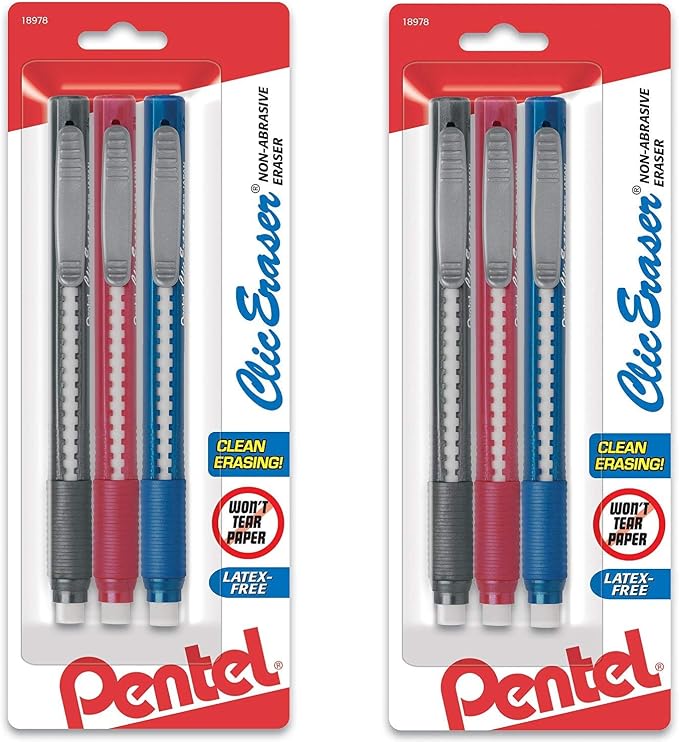 Pentel Clic Retractable Eraser by PentelofAmerica
