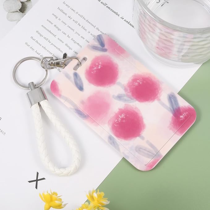 ID Card Badge Holder Key Chain - Image 7