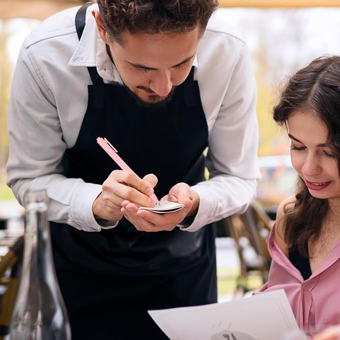 100 Pcs Ballpoint Pens, 1.0 mm Retractable Comfortable Writing Pens Large Capacity Black Ink Ballpoint Pen Set for Teacher Student Office School Home Supplies-DeskLoop Office