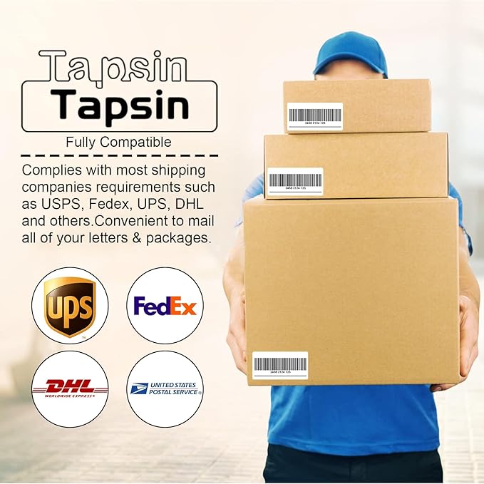 30-up 1" X 2-5/8" Address Mailing Labels for Laser and Inkjet Printers, 500 Sheets SKU Product Labels (75000 Labels)