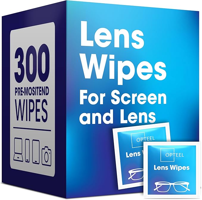 Screen Cleaner Wipes – Quick Dry, Streak-Free Screen Wipes for Electronics, Phones, Computers, Cameras, and All Lenses, Soft & Gentle, 300ct, Pre-Moistened & Individually Wrapped-DeskLoop Office