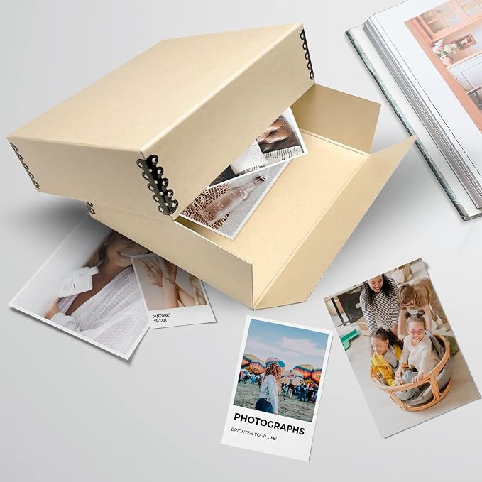 Lineco Museum Archival Storage Box, 8.75x10.75x3 in. Drop Front Design. - Image 9