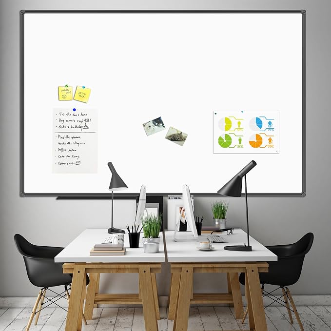 JILoffice Large Magnetic White Board, Dry Erase Board 72 x 48 Inch - Image 6