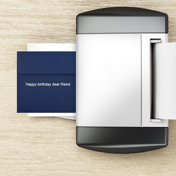 50 Pack 5x7 Envelopes - Self Seal for Invitations, Weddings, Photos & Greeting Cards (Navy Blue)-DeskLoop Office