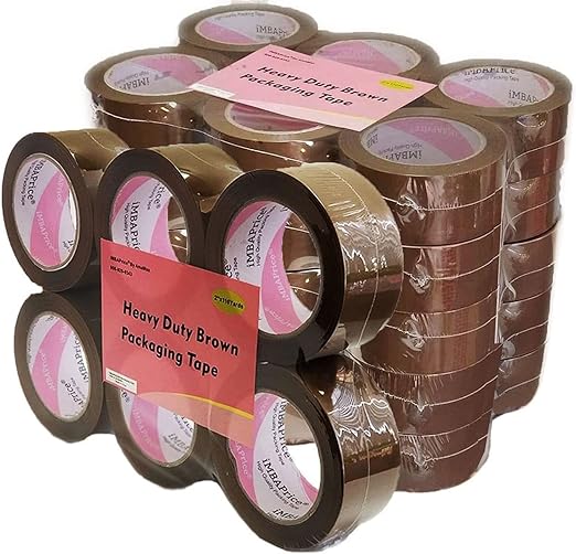 iMBAPrice Sealing Tape - 1 Box of Premium (36 Roll of 110 Yards) 36x330 Feet Long 2" Wide Brown Shipping Packaging Tape-DeskLoop Office