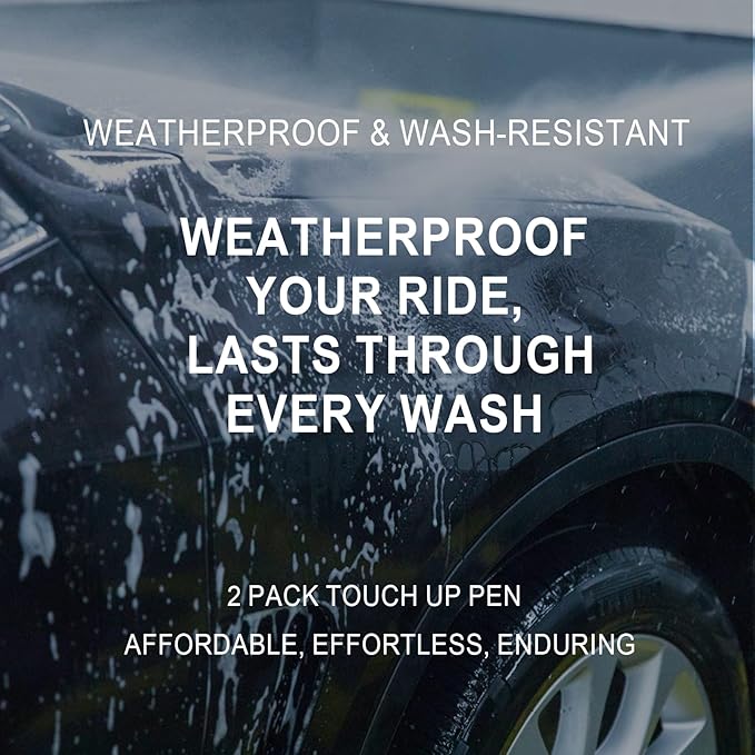 All Cars Magic Pen, Car Scratch Remover, Quick Fix for Scratches and Paint Damage, Weatherproof Fits All Car Colors (2pcs)-DeskLoop Office