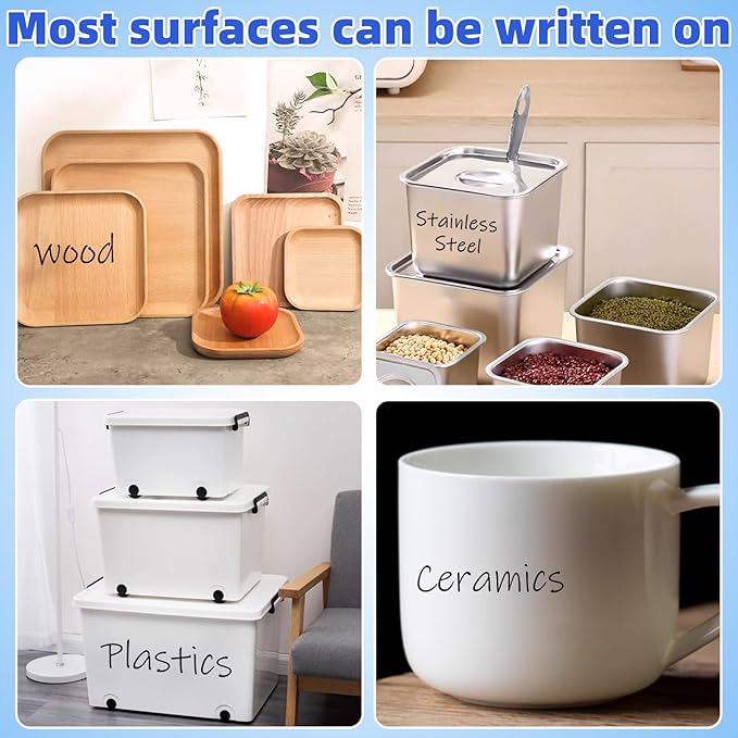 Permanent Markers, Ultra Fine Point,Black,100 Count, 0.4mm, Fine tippermanent marker set, quick dry,waterproof, fading resists, durable,marks on paper, glass, ceramic, plasticwood, rock, metal-DeskLoop Office